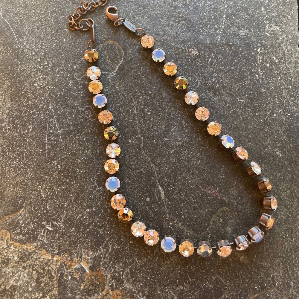 Sabika vintage choker w/ bronze chain - Picture 2 of 3